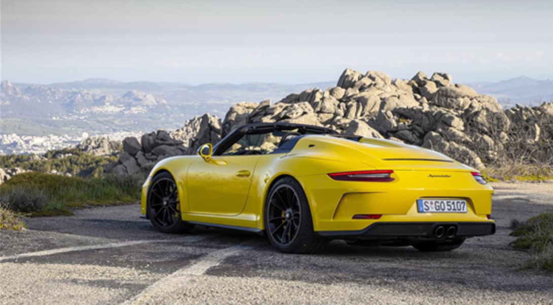 New Porsche 911 Speedster Test Photos Leaked