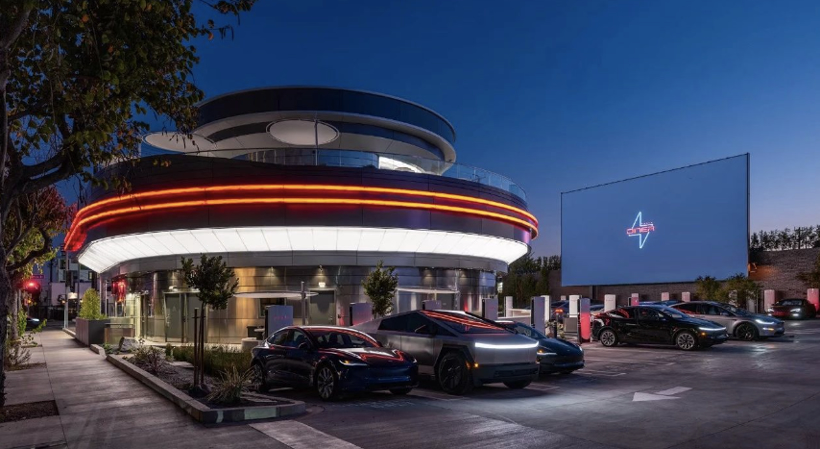 Tesla Restaurant Opens in Los Angeles with Unique Features