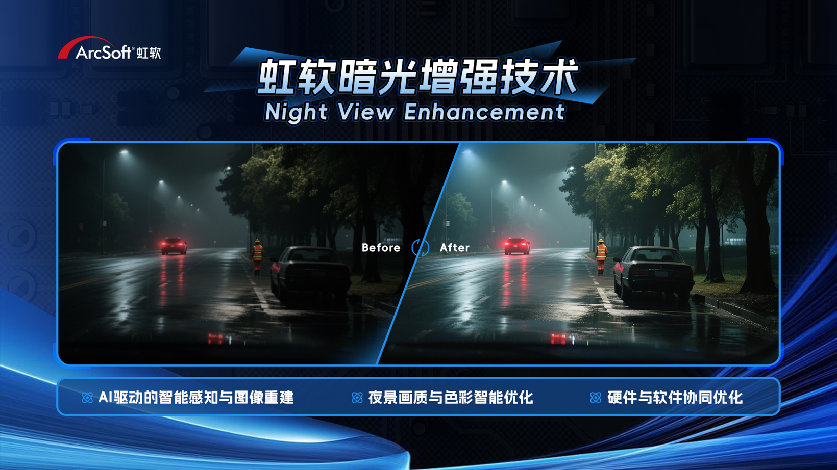 Application for Night View Enhancement Technology in Smart Cockpits
