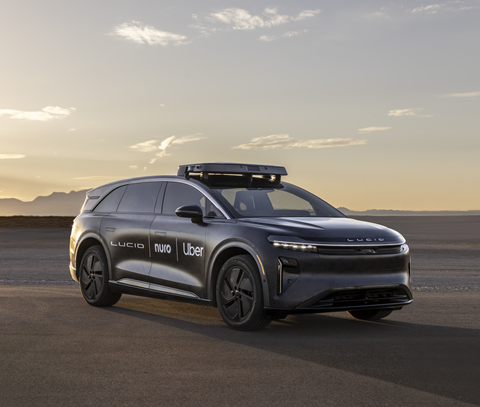 Uber Partners with Lucid and Nuro to Launch Autonomous Taxi Fleet