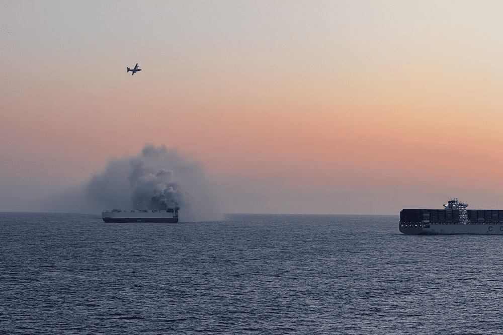 Fire on Cargo Ship Carrying Chinese Electric Vehicles Leads to $560 Million Loss