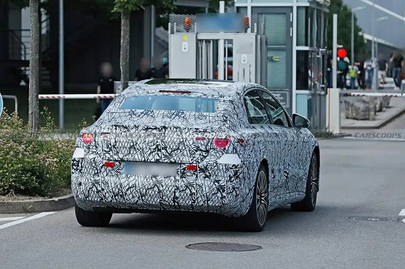 New Mercedes-Benz C-Class Electric Vehicle Spy Photos Leaked