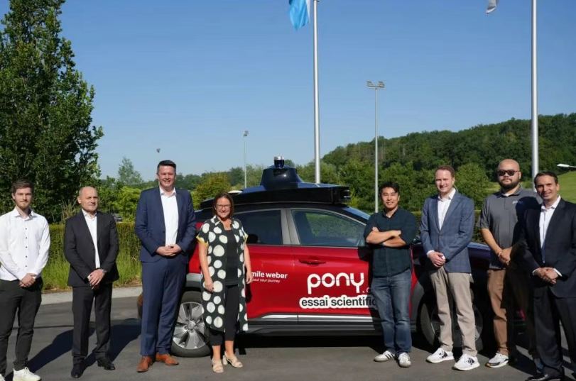 Pony.ai Launches Robotaxi Road Testing in Luxembourg