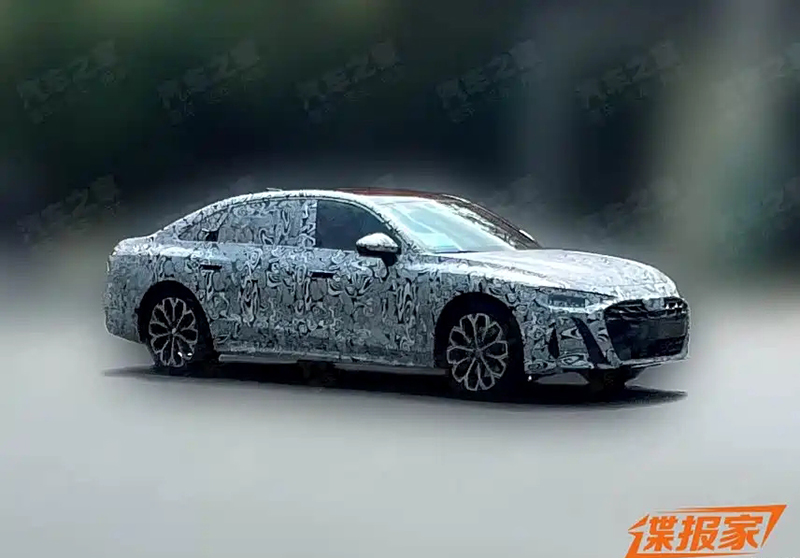 New Generation Audi A6L Test Spy Photos Leaked