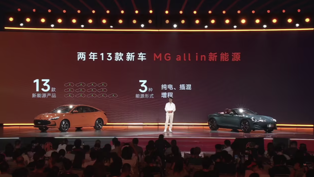 SAIC's MG Brand Announces Ambitious 'All in New Energy' Strategy