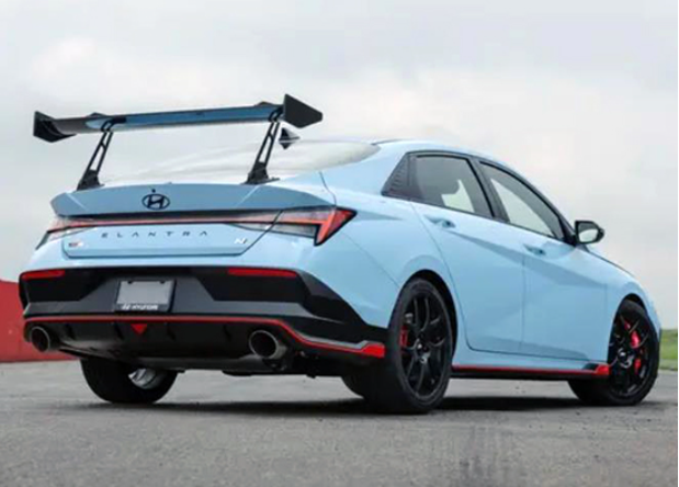 Official Images of the Hyundai Elantra N TCR Edition Revealed