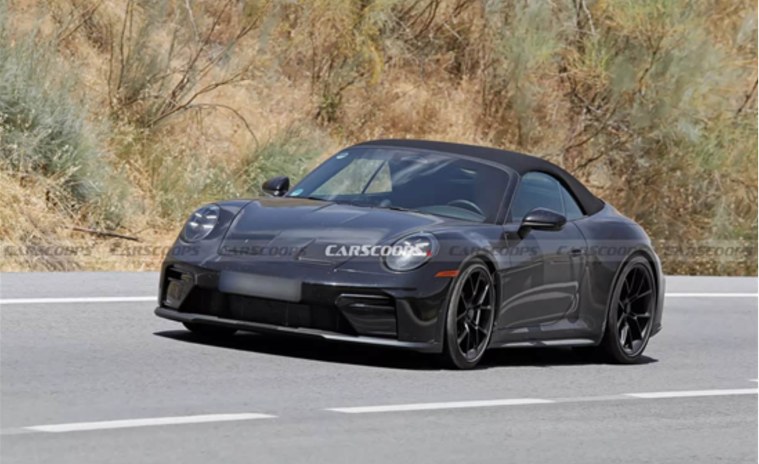 New Porsche 911 Speedster Test Photos Leaked