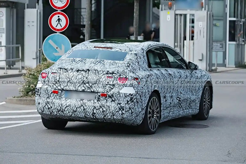 New Mercedes-Benz C-Class Electric Vehicle Spy Photos Leaked