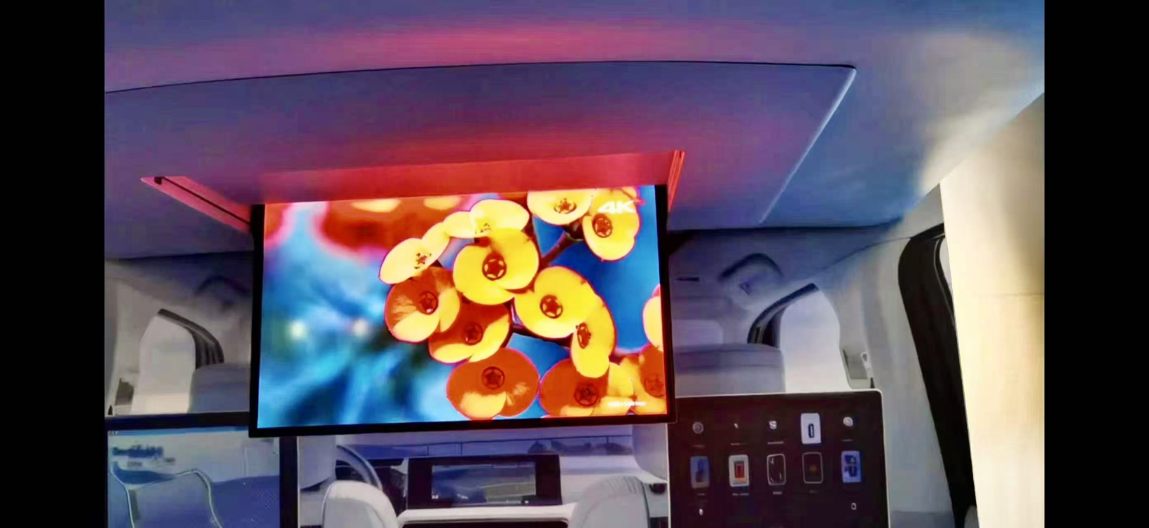 Application for Technology: In-Car Dual Motor Flip Screen Declaration