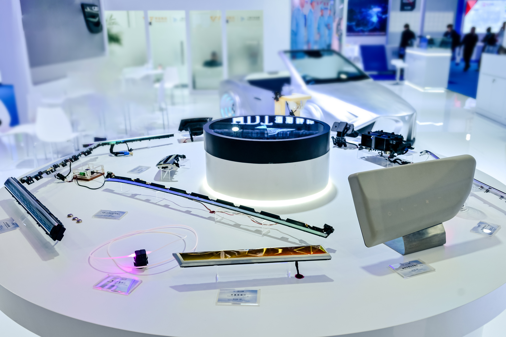 Application for Automotive Interior and Exterior Ambient Lighting Technology