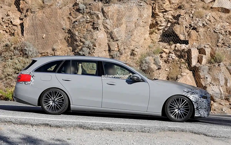 New Mercedes-Benz C-Class Station Wagon Spy Photos Revealed with Exterior Adjustments