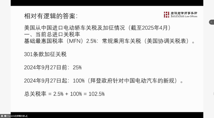 The Impact of U.S. Tariffs on Chinese Automotive Companies' Overseas Strategies