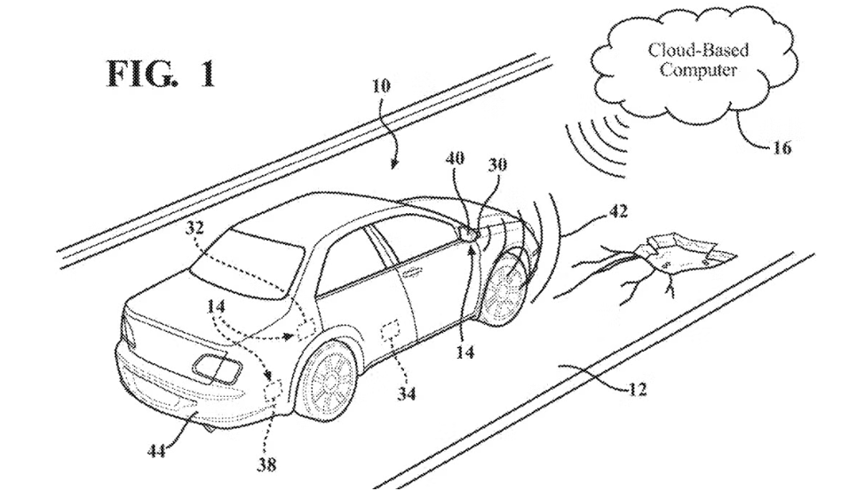 GM Files Patent for Vehicle System to Predict Road Deterioration