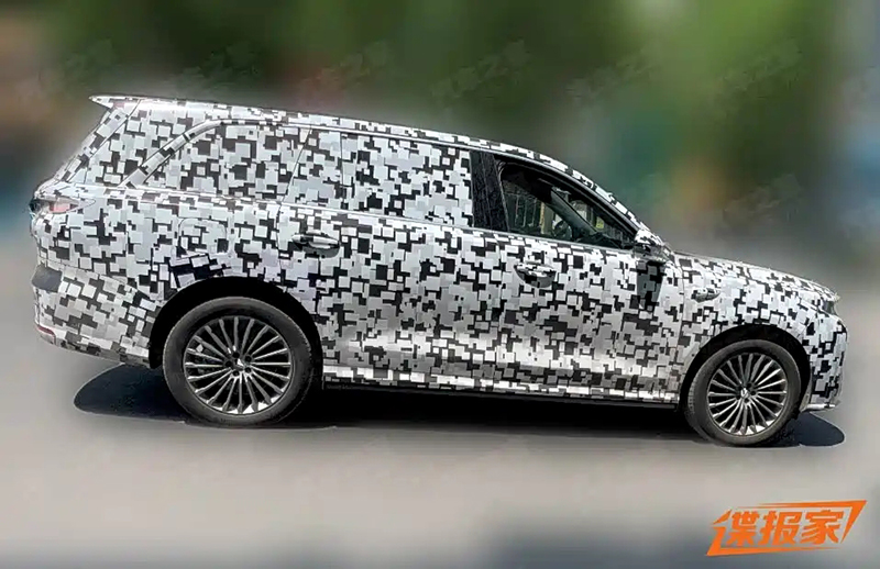 Latest Spy Photos of Weipai Flagship SUV Revealed