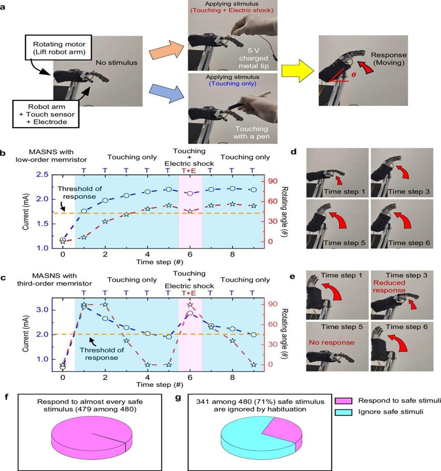 Korean Researchers Develop New Artificial Sensory Nervous System for Robots
