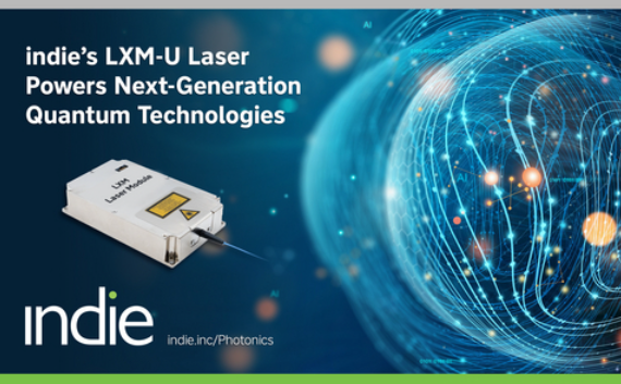 Indie Launches Ultra-Low Noise LXM-U Laser for Next-Gen Quantum Applications