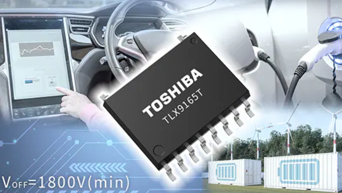 Toshiba Launches New Automotive Photorelay for High Voltage Battery Systems
