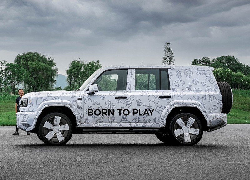 Chery iCAR V27 Official Spy Photos Revealed, Global Debut on August 1 in Dubai